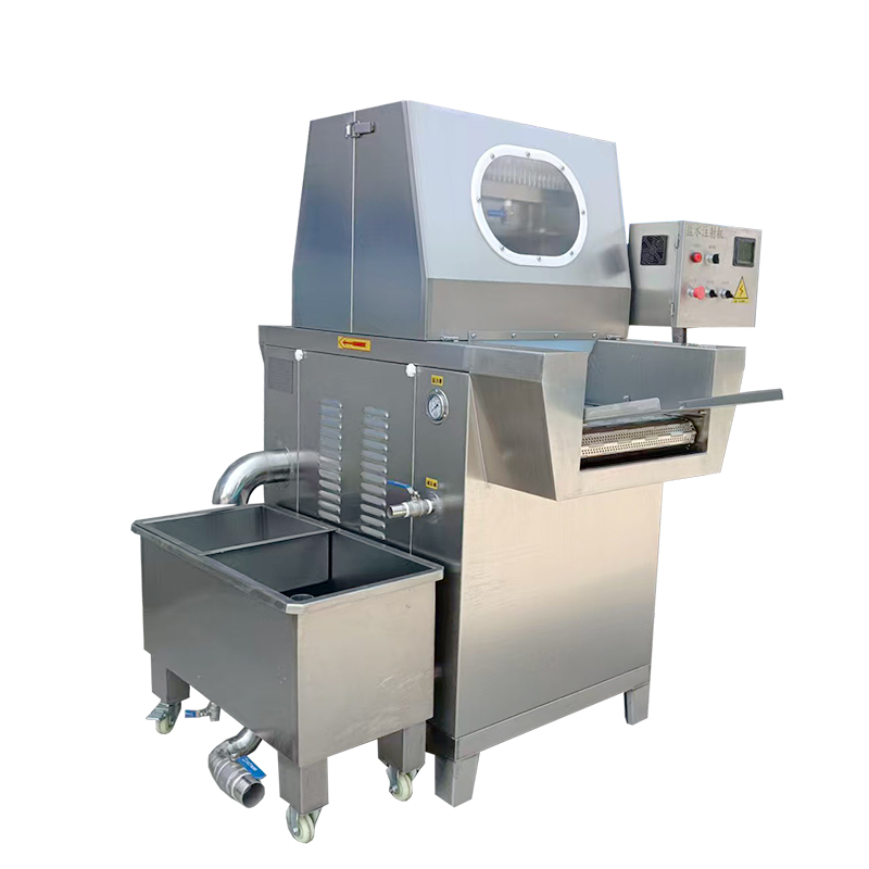 Full automatic brine injection machine Beef brisket dipping injection machine Steak pickling injection tasting machine